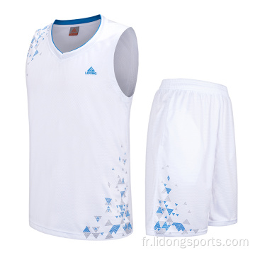 Jersey de basket-ball pas cher conception de basket-ball de nouveau style unifrom